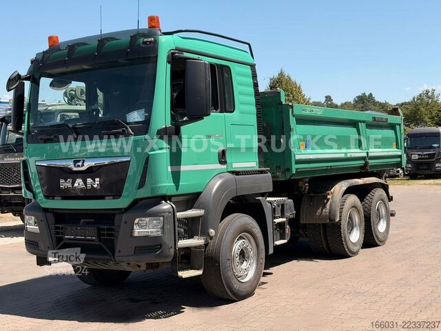 Billenő teherautó MAN TGS 26.460 Meiller 3-S-Kipper Bordmatik Retarder
