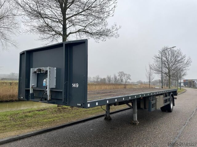 Platformas piekabe Gs OIB 10-10 1-Axle City / SAF Axles / Steering / ...