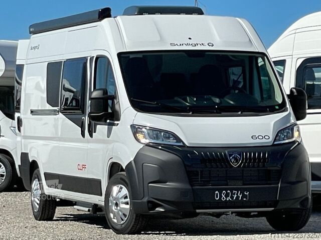 Lakóautó SUNLIGHT Camper Van Cliff 600 Entry,AHK, Markise, Plisset