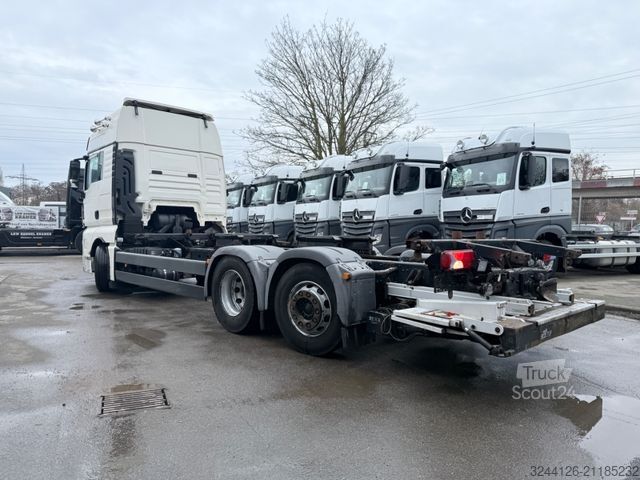 Swap body truck MAN TGX 26.440L/XXL/BDF+Lenkachse/LBWunterfalltb.TÜV