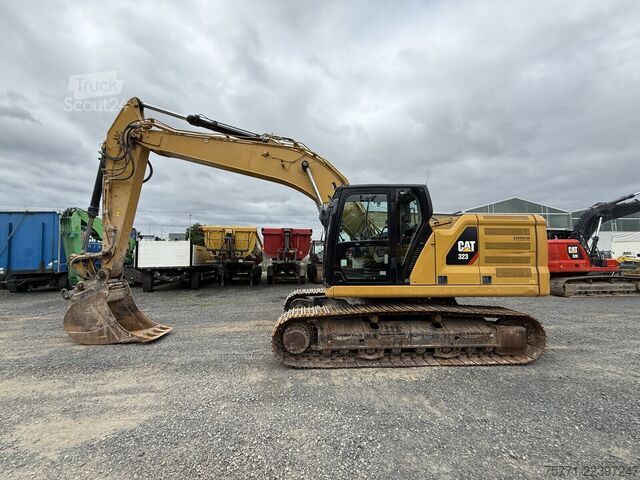 Vikšrinis ekskavatorius Caterpillar 323-07A KOPARKA GĄSIENNICOWA