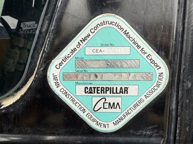 ķēžu ekskavators Caterpillar 323-07A KOPARKA GĄSIENNICOWA