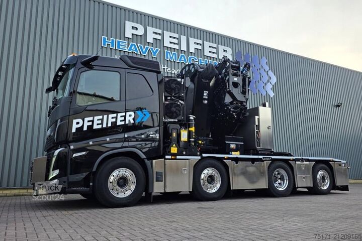 Grua todo-o-terreno Volvo FH540 8X2 WITH HIAB 140TM CRANE Dutch Registration