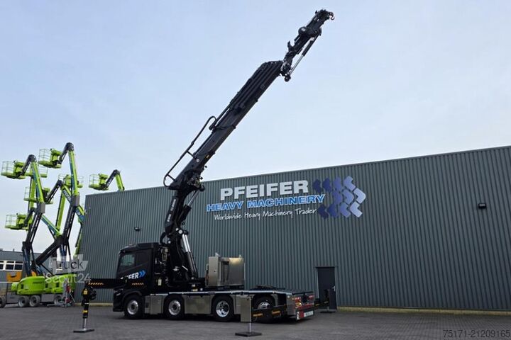 Grua todo-o-terreno Volvo FH540 8X2 WITH HIAB 140TM CRANE Dutch Registration