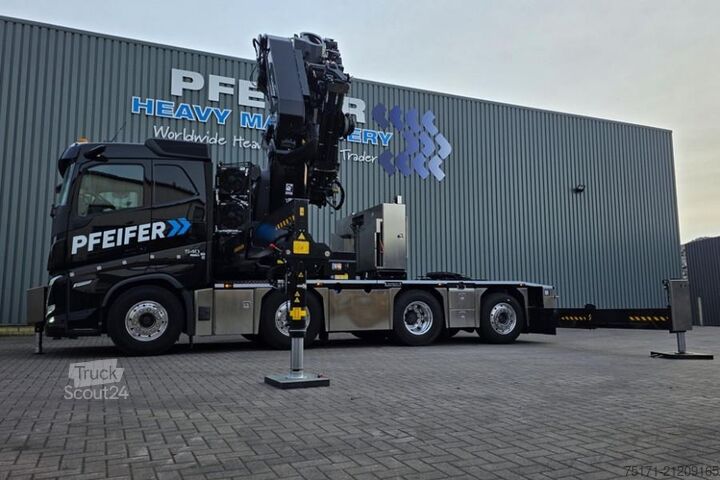 Grua todo-o-terreno Volvo FH540 8X2 WITH HIAB 140TM CRANE Dutch Registration