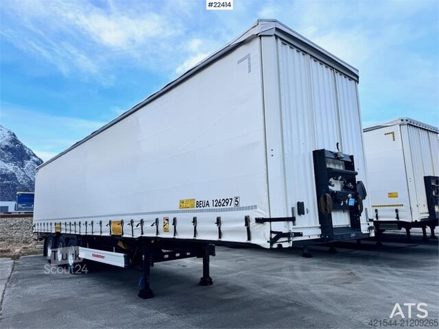 Curtain sided Kässbohrer Maxima Curtainsider Trailer