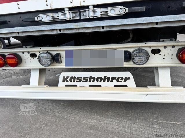 Curtain sided Kässbohrer Maxima Curtainsider Trailer