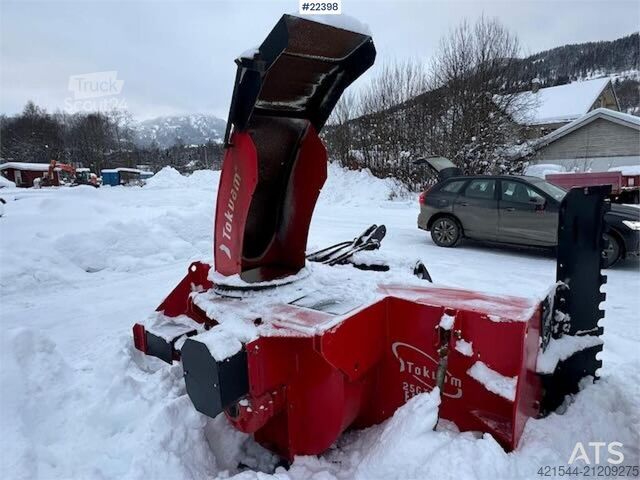 Snowplough Tokvam 256THS Flex snow blower