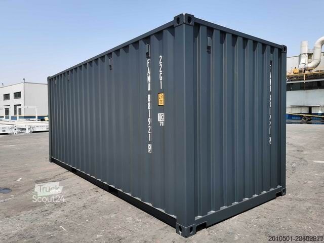  20 Fuß Container Seecontainer RAL7016 NEU KONTENER Lagercontainer 6 Meter