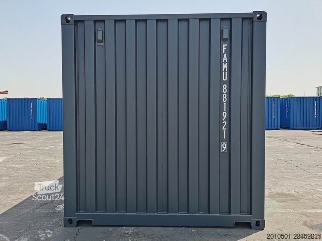 20 Fuß Container Seecontainer RAL7016 NEU KONTENER Lagercontainer 6 Meter