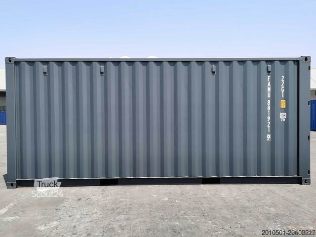  20 Fuß Container Seecontainer RAL7016 NEU KONTENER Lagercontainer 6 Meter