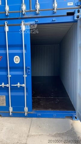  20 Fuß Seecontainer RAL5010 Container Kontener Kontainer Shipping Box Self