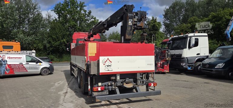 Gru montata su autocarro Mercedes-Benz 2545L HIAB 166 E2 Hipro Lift-Lenkachse | Topzustand | 2x vorhanden