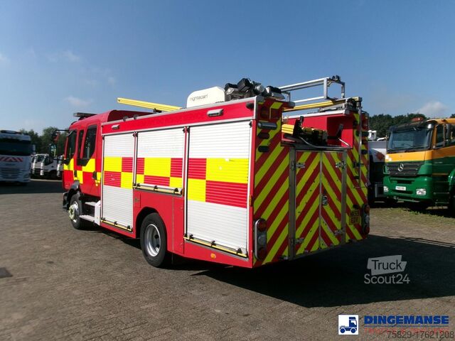 Fire truck Volvo FL280 4X2 RHD crewcab fire engine + pump & wate...