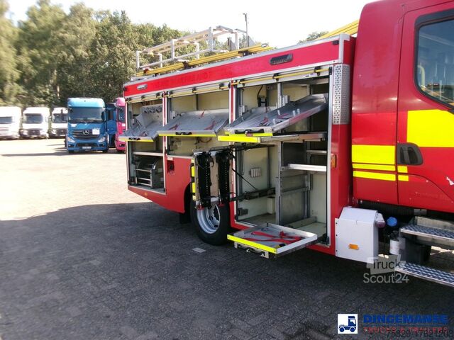 Fire truck Volvo FL280 4X2 RHD crewcab fire engine + pump & wate...