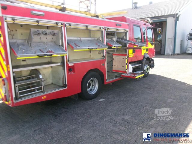 Fire truck Volvo FL280 4X2 RHD crewcab fire engine + pump & wate...