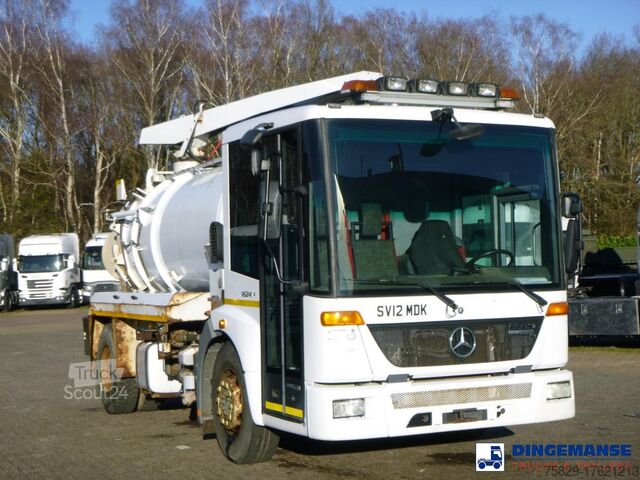 Saugfahrzeug Mercedes Econic 1824 4x2 Whale vacuum tank 8.1 m3