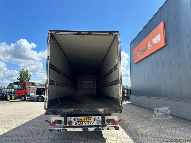 Kovček Schmitz Cargobull SKO 24 SKO24 / SAF DISC / 2x LIFTAXLE / GALVANI...