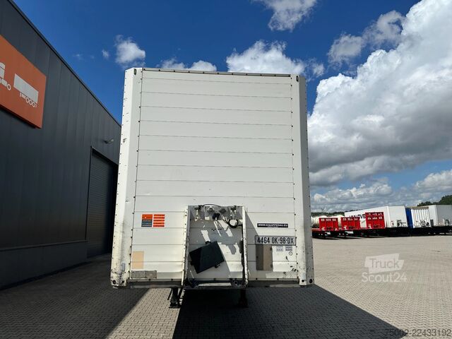 Kovček Schmitz Cargobull SKO 24 SKO24 / SAF DISC / 2x LIFTAXLE / GALVANI...