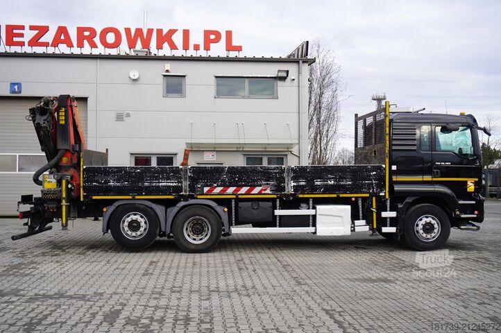 Широка страна с HDS MAN TGS 26.460 6x2 E6 / Palfinger 27001-EH B