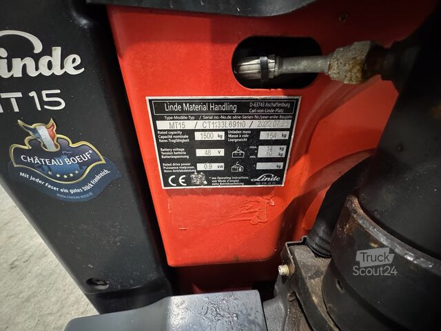 ръчна палетна количка Linde MT 15 [ID: 372]
