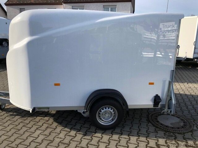 Remorcă carosată Cheval Liberte Debon Cargo 2 Poly + Türe weiß 1300 kg, 100 km/h, 300x155x168cm