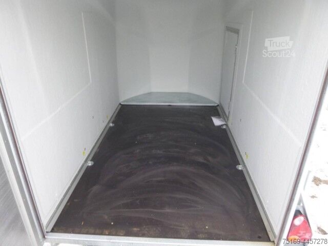 Remorcă carosată Cheval Liberte Debon Cargo 2 Poly + Türe weiß 1300 kg, 100 km/h, 300x155x168cm