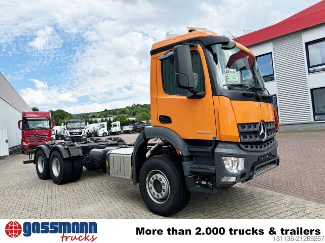 Special purpose truck Mercedes-Benz Arocs 2633 6x4, 2x Nebenantrieb, Mulde ca. 11m³