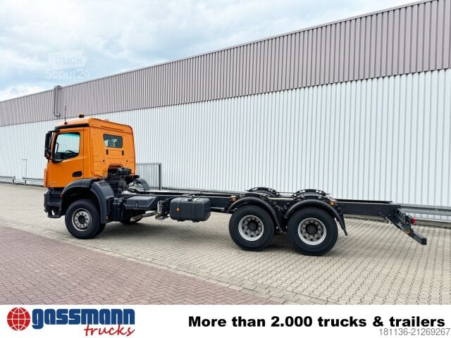 Special purpose truck Mercedes-Benz Arocs 2633 6x4, 2x Nebenantrieb, Mulde ca. 11m³