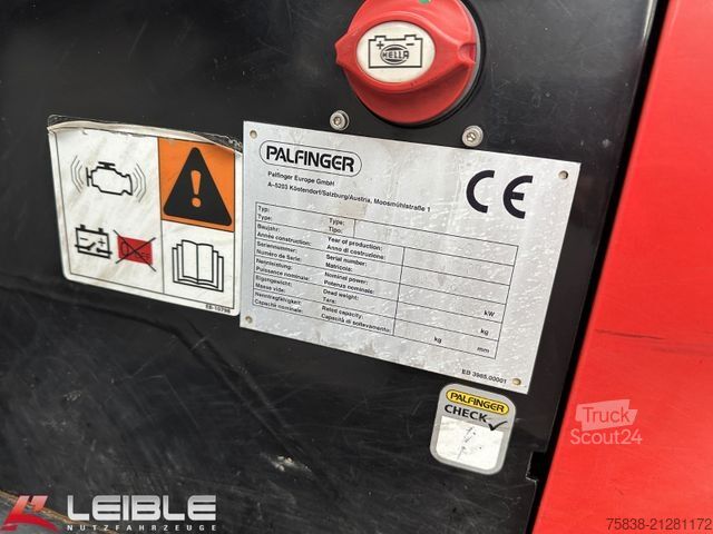 Carretilla elevadora PALFINGER F3-203 GT-S*2t Mitnahmestapler*24,5kW*2.743h