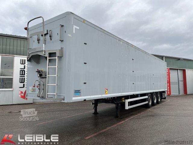 Walking floor semitrailer KNAPEN KT 01*Schubboden*Cargo Floor*Liftachse*89m³*BPW*