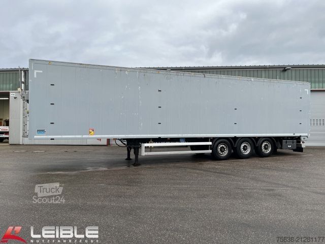 Walking floor semitrailer KNAPEN KT 01*Schubboden*Cargo Floor*Liftachse*89m³*BPW*
