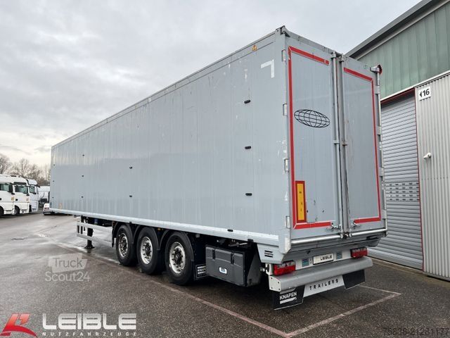 Walking floor semitrailer KNAPEN KT 01*Schubboden*Cargo Floor*Liftachse*89m³*BPW*