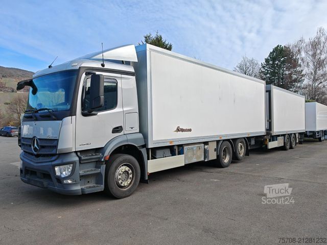 Camion frigorifique MERCEDES-BENZ 2540 Antos kpl. Zug Frigoblock