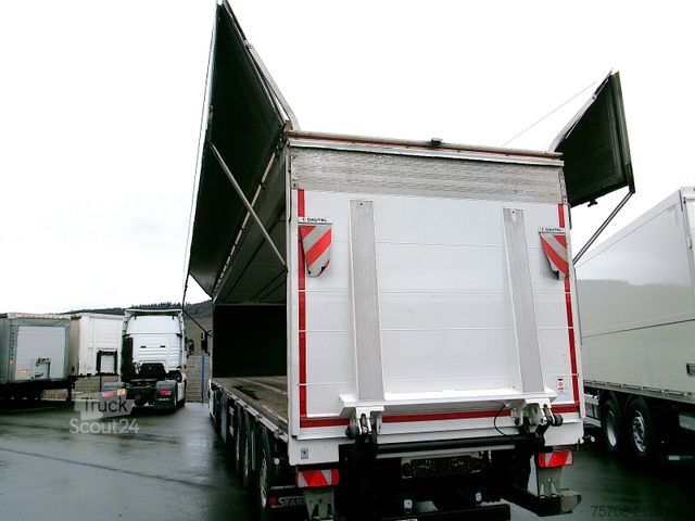 Semirreboque para bebidas  13,6 m Wingliner Aufbau*Lenkachse*LBW*ohne Runge