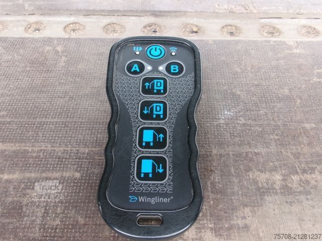 Semirreboque para bebidas  13,6 m Wingliner Aufbau*Lenkachse*LBW*ohne Runge