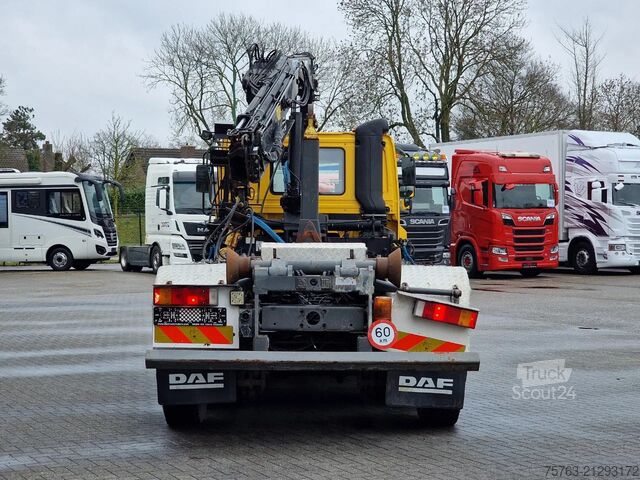 Kabelski sistem DAF CF 250 6x2*4 - Hooklift - HIAB 102 Crane - Manu...