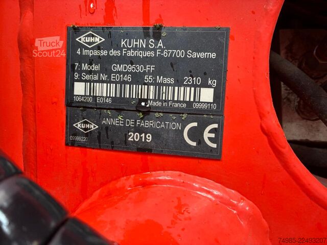 Kaszaegység Kuhn GMD 9530-FF