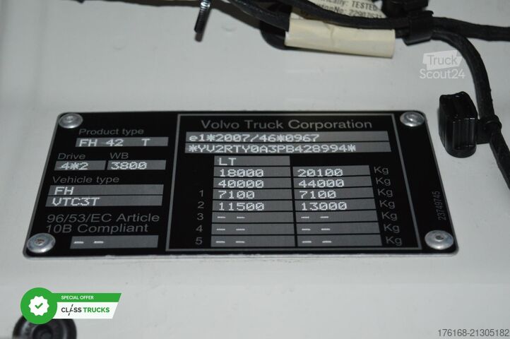 Standarta vilcējs VOLVO FH 460 Globetrotter XL i-Save SideSkirts