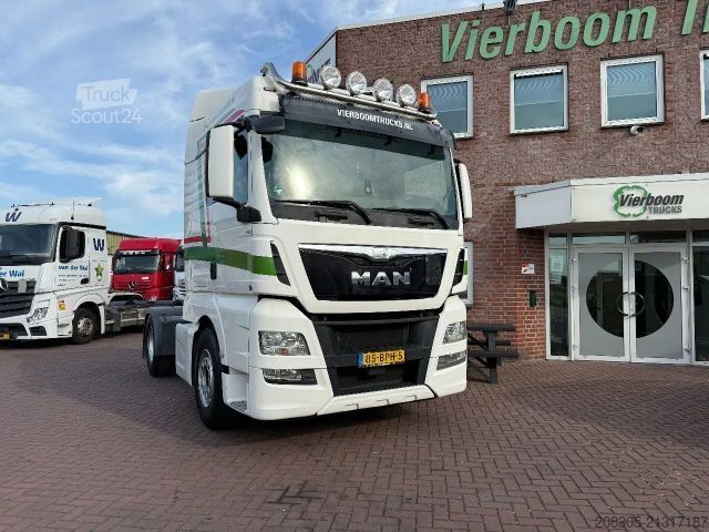 Standard tractor unit MAN TGX 18.480 4X2 BLS / RETARDER / 2 BEDS / FRIDGE