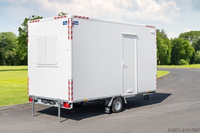 Remorcă BLYSS Bauwagen Anhänger 400x200x230cm 1300kg zGG