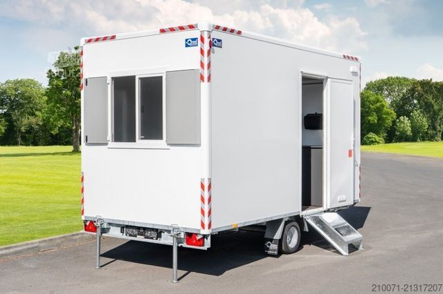 Remorcă BLYSS Bauwagen Anhänger 400x200x230cm 1300kg zGG