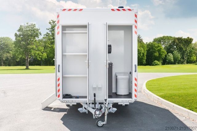 Remorcă BLYSS Bauwagen Anhänger 400x200x230cm 1300kg zGG