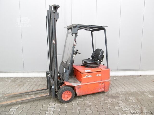 Front loader forklift LINDE E 15 Z-02