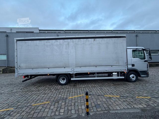 Perdeli panelvan MAN TGL 8.180 MAXI PRITSCHE & PLANE SPRIEGEL*KLIMA