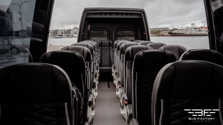 Mikroautobusas Mercedes-Benz Sprinter 519 XXL, Cabrio 22+1 !