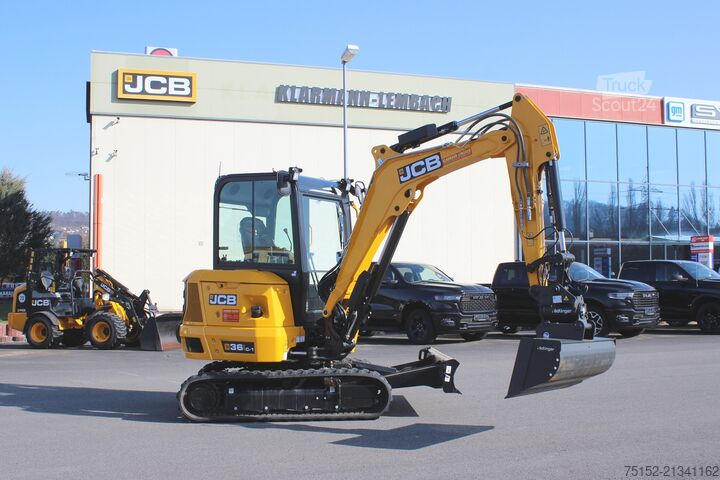 36 C-1 Excavator cu coadă scurtă Etapa V JCB 36 C-1