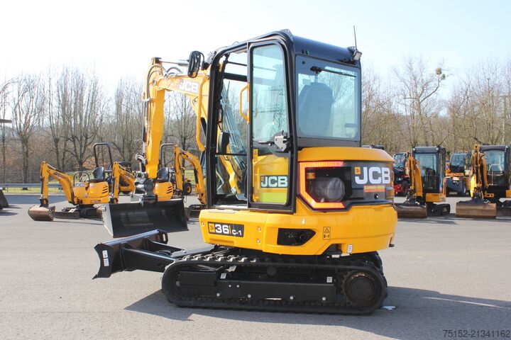 36 C-1 Excavator cu coadă scurtă Etapa V JCB 36 C-1