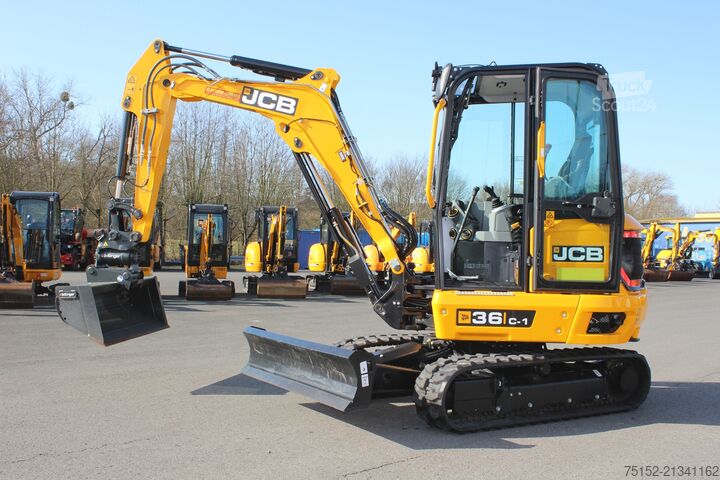 36 C-1 Excavator cu coadă scurtă Etapa V JCB 36 C-1