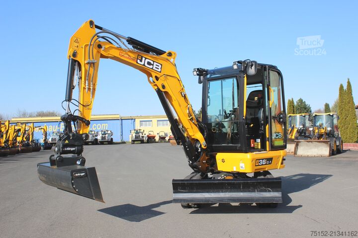 36 C-1 Excavator cu coadă scurtă Etapa V JCB 36 C-1